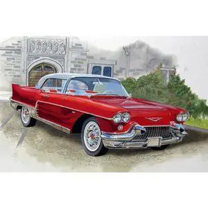 1957 Cadillac Eldorado Brougham 1/25 Scale Model Kit 1957 Cadillac Eldorado Brougham 1/25 Scale Model Kit