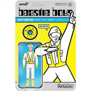 Super7 - Beastie Boys - ReAction Figures Wv4 - Ad-Rock (Intergalactic Crossing Guard) Super7 - Beastie Boys - ReAction Figures Wv4 - Ad-Rock (Intergalactic Crossing Guard)