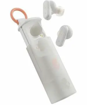 Skullcandy True Wireless Earbuds Dime Evo - Stereo - True Wireless - Bluetooth - 16 Ohm - 20 Hz to 20 kHz - Earbud - Binaural - In-ear - Bone, Orange Skullcandy True Wireless Earbuds Dime Evo - Stereo - True Wireless - Bluetooth - 16 Ohm - 20 Hz to 20 kHz - Earbud - Binaural - In-ear - Bone, Orange