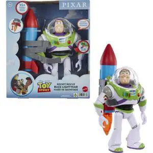 Pixar Toy Story Buzz Lightyear 10-in Action Figure Toy with Rocket & Sounds Pixar Toy Story Buzz Lightyear 10-in Action Figure Toy with Rocket & Sounds