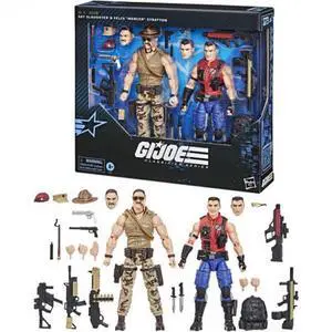 Hasbro G.I. Joe - Classified Series - #173, Sgt Slaughter & Felix 'Mercer' Stratton Action Figure 2-Pack - G12345L00 Hasbro G.I. Joe - Classified Series - #173, Sgt Slaughter & Felix 'Mercer' Stratton Action Figure 2-Pack - G12345L00