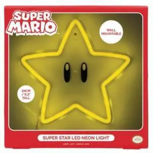 Nintendo - Super Star Wall Mountable LED Neon Light Nintendo - Super Star Wall Mountable LED Neon Light