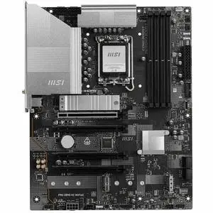 MSI Pro Z890-VC WIFI6E Gaming Desktop Motherboard - Intel Z890 Chipset - Socket LGA-1851 - ATX - Core Ultra Processor Supported - 256 GB DDR5 SDRAM Maximum RAM - DIMM, UDIMM - 4 x Memory Slots - Gigab MSI Pro Z890-VC WIFI6E Gaming Desktop Motherboard - Intel Z890 Chipset - Socket LGA-1851 - ATX - Core Ultra Processor Supported - 256 GB DDR5 SDRAM Maximum RAM - DIMM, UDIMM - 4 x Memory Slots - Gigab