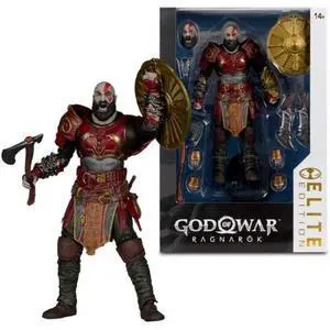 McFarlane Toys Elite Edition #12 - God of War - Kratos (God of War Ragnarok) 7" Deluxe Action Figure - 11819 McFarlane Toys Elite Edition #12 - God of War - Kratos (God of War Ragnarok) 7" Deluxe Action Figure - 11819
