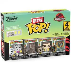Funko Bitty POP!: Jurassic Park - Mr. DNA 4-Pack - 92955 Funko Bitty POP!: Jurassic Park - Mr. DNA 4-Pack - 92955