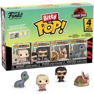 Funko Bitty POP!: Jurassic Park - Triceratops 4-Pack - 92953 Funko Bitty POP!: Jurassic Park - Triceratops 4-Pack - 92953