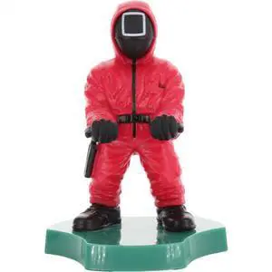 Squid Game: Square Guard Holdems, Mini Cable Guys Phone Stand and Device Holder Squid Game: Square Guard Holdems, Mini Cable Guys Phone Stand and Device Holder