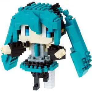 Nanoblock - Hatsune Miku - Character Collection - Hatsune Miku Building Kit Nanoblock - Hatsune Miku - Character Collection - Hatsune Miku Building Kit