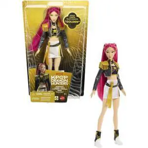 KPop Demon Hunters HUNTR/X: Mira ?Golden" Singing Doll (KPDH) KPop Demon Hunters HUNTR/X: Mira ?Golden" Singing Doll (KPDH)