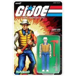 Super7 G.I. Joe - ReAction+ Wv9 - Deep Six (Comic) - OR-GIJO-11891 Super7 G.I. Joe - ReAction+ Wv9 - Deep Six (Comic) - OR-GIJO-11891