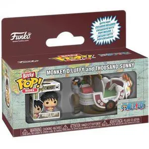 Funko Bitty POP!: Ride: One Piece - Monkey D. Luffy and Thousand Sunny - 92965 Funko Bitty POP!: Ride: One Piece - Monkey D. Luffy and Thousand Sunny - 92965
