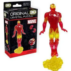 BEPUZZLED - Marvel - Iron Man 3D Crystal puzzle BEPUZZLED - Marvel - Iron Man 3D Crystal puzzle