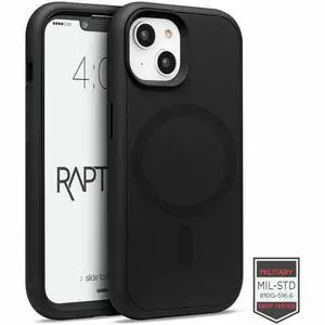 Cellairis Rapture Rugged Protection - For Apple iPhone 13, iPhone 14 Smartphone - Impact Resistant, Drop Resistant, Shock Absorbing, Dirt Resistant, Dust Resistant - Polycarbonate - Wireless Charging Cellairis Rapture Rugged Protection - For Apple iPhone 13, iPhone 14 Smartphone - Impact Resistant, Drop Resistant, Shock Absorbing, Dirt Resistant, Dust Resistant - Polycarbonate - Wireless Charging