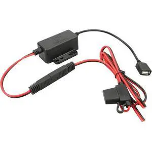 RAM Mounts Modular 20-60V Hardwire Charger with Female USB Type A Connector - 60 V DC Input - 5 V DC Output - 2.50 A RAM Mounts Modular 20-60V Hardwire Charger with Female USB Type A Connector - 60 V DC Input - 5 V DC Output - 2.50 A