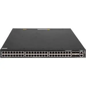 HPE FlexNetwork 5600HI 48P 100M/1G/2.5G/5G/10GBase-T PoE8 4QSFP+ 1 Slot Switch - 48 Ports - Manageable - 10 Gigabit Ethernet - 10GBase-T, 10GBase-X - 3 Layer Supported - Modular - 65.10 W Power Consum HPE FlexNetwork 5600HI 48P 100M/1G/2.5G/5G/10GBase-T PoE8 4QSFP+ 1 Slot Switch - 48 Ports - Manageable - 10 Gigabit Ethernet - 10GBase-T, 10GBase-X - 3 Layer Supported - Modular - 65.10 W Power Consum
