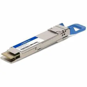 AddOn Juniper Networks QDD-400G-LR4-10 Compatible TAA 400GBase-LR4 QSFP-DD Transceiver (SMF, 1310nm, 10km, LC, DOM) - For Data Networking, Optical Network - 1 x LC 400GBase-LR4 Network - Optical Fiber AddOn Juniper Networks QDD-400G-LR4-10 Compatible TAA 400GBase-LR4 QSFP-DD Transceiver (SMF, 1310nm, 10km, LC, DOM) - For Data Networking, Optical Network - 1 x LC 400GBase-LR4 Network - Optical Fiber