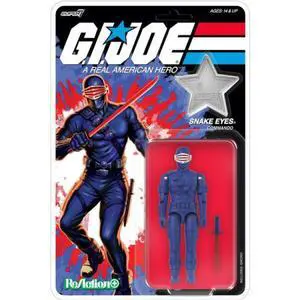 G.I. JOE REACTION+ WAVE 08 - SNAKE EYES (AMERICA'S G.I. JOE REACTION+ WAVE 08 - SNAKE EYES (AMERICA'S