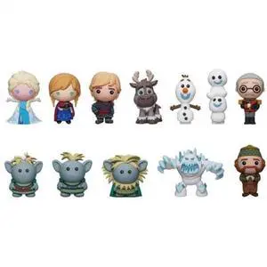 Frozen 10th Anniversary 3D Foam Bag Clip - Series 56 Frozen 10th Anniversary 3D Foam Bag Clip - Series 56