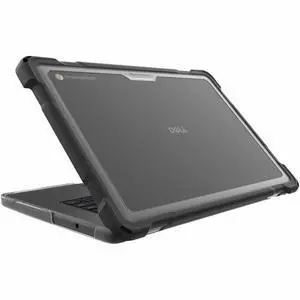 Gumdrop SlimTech Chromebook Case - For Dell Chromebook - Textured Grip - Transparent - Bump Resistant, Drop Resistant, Scratch Resistant, Scuff Resistant - Rubber Gumdrop SlimTech Chromebook Case - For Dell Chromebook - Textured Grip - Transparent - Bump Resistant, Drop Resistant, Scratch Resistant, Scuff Resistant - Rubber