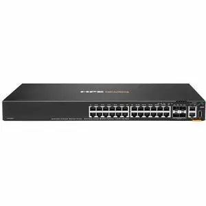 HPE CX 6200 Ethernet Switch - 24 Ports - Manageable - Gigabit Ethernet - 10/100/1000Base-T, 1000Base-X - 3 Layer Supported - Modular - 4 SFP Slots - 59 W Power Consumption - Optical Fiber, Twisted Pai HPE CX 6200 Ethernet Switch - 24 Ports - Manageable - Gigabit Ethernet - 10/100/1000Base-T, 1000Base-X - 3 Layer Supported - Modular - 4 SFP Slots - 59 W Power Consumption - Optical Fiber, Twisted Pai