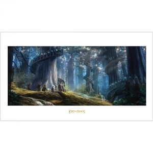 WETA Workshop - The Lord of the Rings Trilogy - Lothlorien Art Print WETA Workshop - The Lord of the Rings Trilogy - Lothlorien Art Print