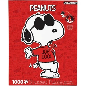 Peanuts Joe Cool Shaped 1000 Pc Puzzle Peanuts Joe Cool Shaped 1000 Pc Puzzle