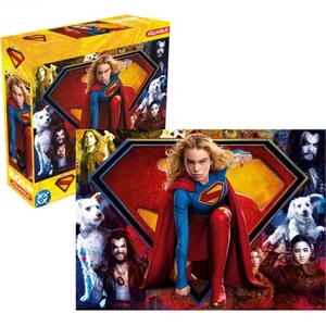 DC Comics Supergirl 1000 Piece Jigsaw Puzzle (8x8 Box) DC Comics Supergirl 1000 Piece Jigsaw Puzzle (8x8 Box)
