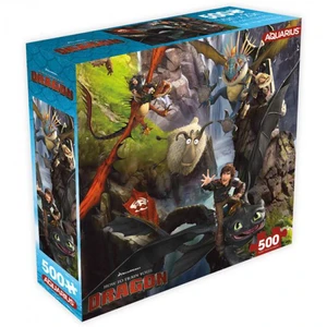 How to Train Your Dragon 500 Piece Jigsaw Puzzle (8x8 Box) How to Train Your Dragon 500 Piece Jigsaw Puzzle (8x8 Box)