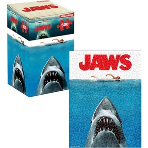 JAWS One Sheet 500 Piece Jigsaw Puzzle (Vertical Box) JAWS One Sheet 500 Piece Jigsaw Puzzle (Vertical Box)