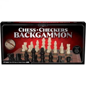 Pressman Premium Classics: Chess, Checkers, Backgammon Pressman Premium Classics: Chess, Checkers, Backgammon
