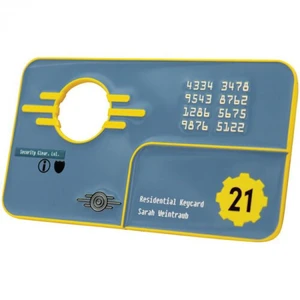 Fallout: New Vegas - Limited Edition Replica - Vault 21 Security Keycard Fallout: New Vegas - Limited Edition Replica - Vault 21 Security Keycard
