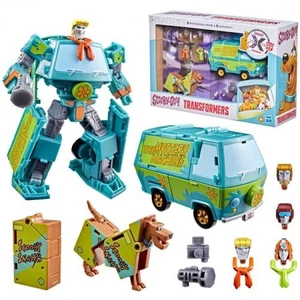 Transformers x Scooby Doo - Mysterious Prime & Automutt Converting Action Figure Set Transformers x Scooby Doo - Mysterious Prime & Automutt Converting Action Figure Set
