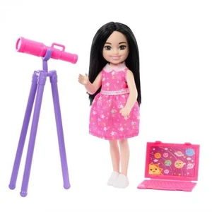 Barbie Chelsea Can Be Career Astronomer Brunette Doll & Accessories Barbie Chelsea Can Be Career Astronomer Brunette Doll & Accessories