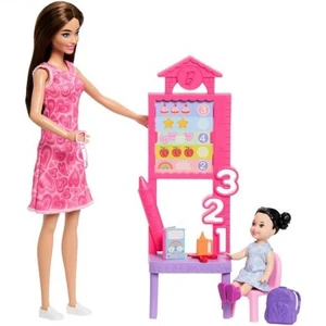 Barbie Careers Teacher Playset with 2 Dolls, Brunette Barbie Careers Teacher Playset with 2 Dolls, Brunette