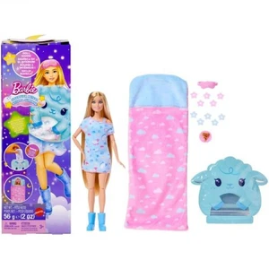 Barbie Party Unboxed Sleepover Reveal Series Blue Pajama Doll & Accessories (One Random Barbie Sleepover Reveal per Transaction) Barbie Party Unboxed Sleepover Reveal Series Blue Pajama Doll & Accessories (One Random Barbie Sleepover Reveal per Transaction)