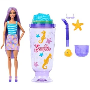 Barbie Pop Reveal Sea Slushy Series Seahorse Doll, Pet & Accessories (One Random Barbie Pop! Reveal per Transaction) Barbie Pop Reveal Sea Slushy Series Seahorse Doll, Pet & Accessories (One Random Barbie Pop! Reveal per Transaction)