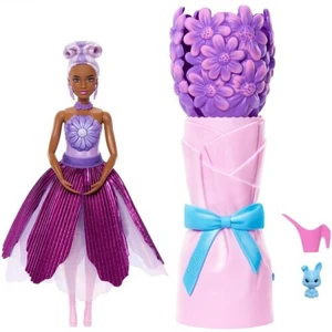 Barbie Petal Pop Doll & Bunny, Purple Barbie Petal Pop Doll & Bunny, Purple