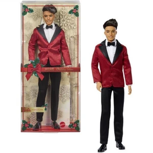 Barbie Signature 2026 Holiday Ken, Brunette Barbie Signature 2026 Holiday Ken, Brunette