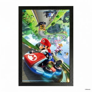 Super Mario - Mario Kart 8 - 11x17 Framed Gel Coat Super Mario - Mario Kart 8 - 11x17 Framed Gel Coat