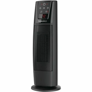 Lasko 1500W Digital Ceramic Tower Space Heater with Remote Control, CT20111, Black - Ceramic - Electric - 900 W to 1500 W - 2 x Heat Settings - Timer - 150 Sq. ft. Coverage Area - 1500 W - 120 V AC - Lasko 1500W Digital Ceramic Tower Space Heater with Remote Control, CT20111, Black - Ceramic - Electric - 900 W to 1500 W - 2 x Heat Settings - Timer - 150 Sq. ft. Coverage Area - 1500 W - 120 V AC -