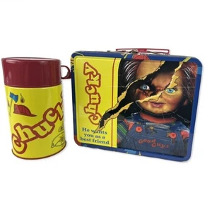 Child's Play - Chucky Tin Lunchbox with Soup Container Child's Play - Chucky Tin Lunchbox with Soup Container