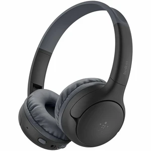 Belkin SoundForm Mini 2 Wireless On-Ear Headphones for Kids, Black - Stereo - Mini-phone (3.5mm) - Wired/Wireless - Bluetooth - Over-the-head, On-ear - Binaural - Supra-aural - Black Belkin SoundForm Mini 2 Wireless On-Ear Headphones for Kids, Black - Stereo - Mini-phone (3.5mm) - Wired/Wireless - Bluetooth - Over-the-head, On-ear - Binaural - Supra-aural - Black