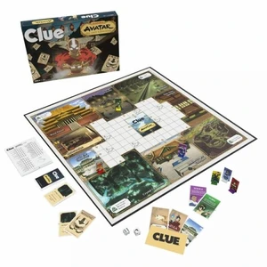 CLUE Avatar the Last Airbender Edition Board Game CLUE Avatar the Last Airbender Edition Board Game