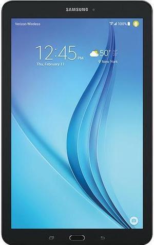 Samsung Galaxy Tab E SM-T377V 16 GB Tablet - 8" - Wireless LAN - Verizon - 4G - Qualcomm Snapdragon 410 MSM8916 Quad-core (4 Core) 1.30 GHz - Metallic Black
