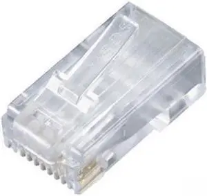 Black Box Fmtp5e-50pak Network Connector - 50 Pack - 1 X Rj-45 Male - Transparent (fmtp5e-50pak)