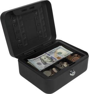 Royal Sovereign RSCB-100 Compact Steel Cash Box 1Bill & 3Coin Compartments