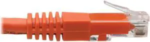 50' Cat6 Mlded Ptch Cbl Orange
