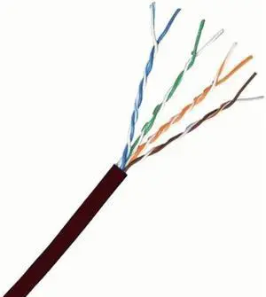 Comprehensive Cat 6 550 MHz Shielded Stranded Black Bulk Cable 1000ft