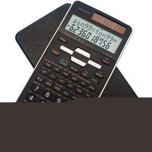 Sharp Calculators EL-531TGBBW Scientific Calculator with 2 Line Display - 273 Functions - Durable, 3-D Light Reflecting Cover - 2 Line(s) - 12 Digits - LCD - Battery/Solar Powered - Battery Included -