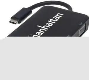 Manhattan 152600 Usb-C 4-In-1 Audio/Video Converter